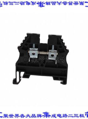 304135 端子块连接器2POS馈通式6.0mm黑色10-26AWG