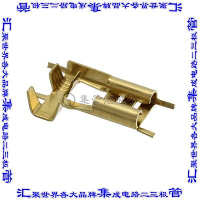 180464-1 快速连接器端子母头6.35mm压接13.5-17AWG