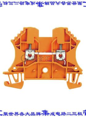 1020060000 端子块连接器2POS馈通式5.1mm橙色12-30AWG