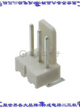 61900311021 针座连接器3POS接头2.54mm公形插针通孔直角锡