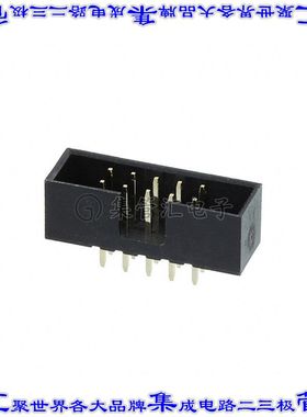 AWHW2 10G-0202 针座连接器10POS接头2排2mm公形插针通孔直针镀金