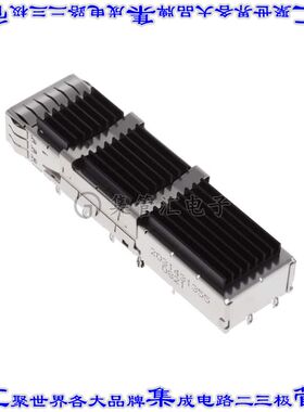 2031431355 插拔式连接器机架QSFP-DD通孔直角压配