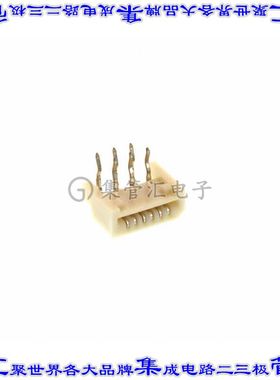 528070610 0528070610连接器6POS FFC/FPC 1mm触点顶部通孔直角