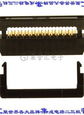 SFH213-PPPN-D10-ID-BK 矩形连接器20POS接头2排2mm母插口黑色IDC