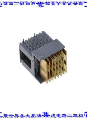 RVPX-P08VC1 背板连接器56POS插头公型片状插脚7排1.8mm通孔直角