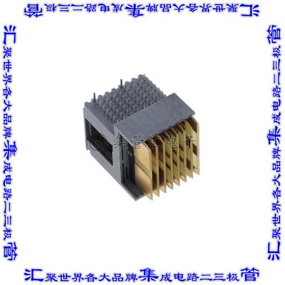 RVPX-P08VC1 背板连接器56POS插头公型片状插脚7排1.8mm通孔直角