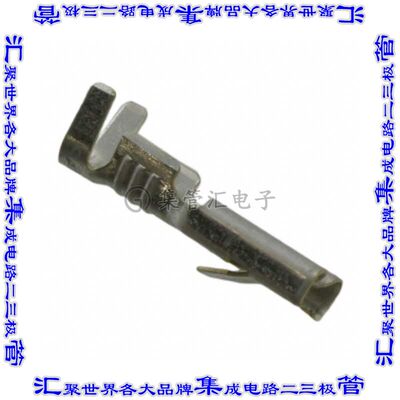 160655-2 快速连接器端子母头2.79mm压接15.5-20AWG