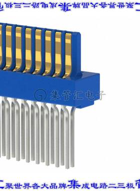 EBC10MMNN 卡边缘连接器20POS公头2排2.54mm蓝色镀金