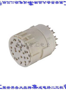 9151172702 09151172702圆形连接器17POS插件母插口焊杯镀金