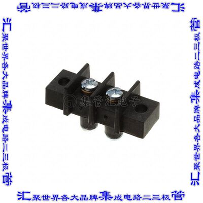 GFTSX-2 端子块连接器2电路隔板接线座11.12mm螺钉