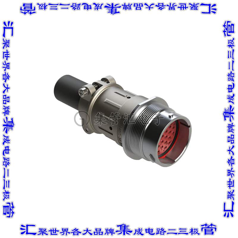 AHDM04-24-31PT-059 圆形连接器31POS插座外壳用于公插针银色自由