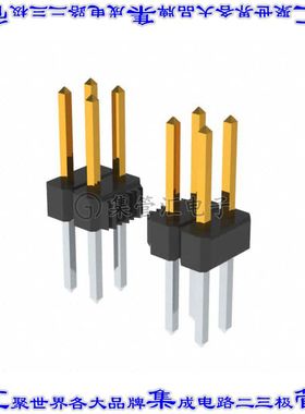 PBC06DABN 针座连接器12POS分离式2排2.54mm公形插针通孔直针镀金