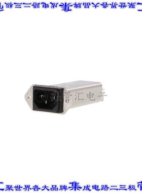 FN9255EMB-6-06 电源接入连接器3POS插座公型片状插脚IEC320-C14