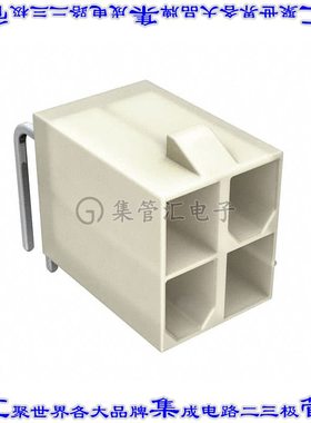 39301040 0039301040针座连接器4POS接头2排4.2mm公形插针通孔直