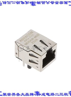 ARJ11C-MDSAW-MU2 接插件连接器CONN MAGJACK 1PORT 1000 BASE-T