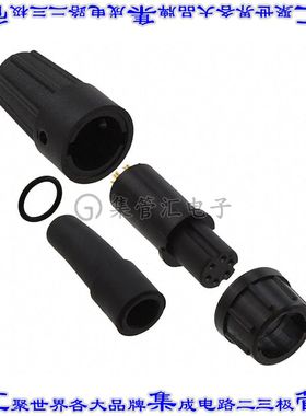 16982-6SG-522 圆形连接器6POS插头母插口焊杯镀金自由悬挂