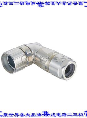 9151000602 09151000602圆形连接器插件壳银色自由悬挂直角底壳联