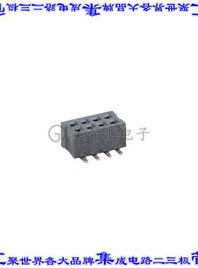 CSCC211-0402A001C1AH 针座连接器8POS接头2排1mm母形插口表贴SMD