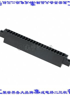 583617-1 接插件连接器CONN CARDEDGE HSG 44POS .156 BLK