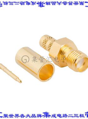 132236RP 同轴连接器RP-SMA插孔公引脚焊接50欧姆自由悬挂