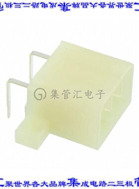 172040-1 针座连接器5POS接头2排公形插针通孔直角锡
