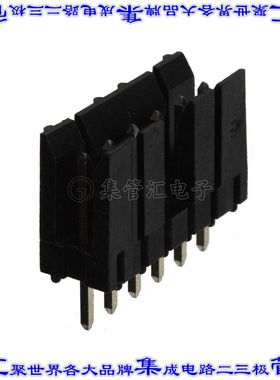 69167-106HLF 针座连接器6POS接头2.54mm公形插针通孔直针镀金