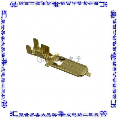 170341-1 快速连接器端子公头6.35mm压接12-14AWG