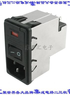 PS0SXSS6B 电源接入连接器3POS插座公插片模块IEC320-C14面板安装