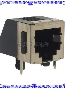 5555140-2 接插件连接器CONN MOD JACK 6P4C R/A SHIELDED