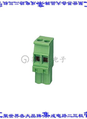 1806914 端子块连接器2POS插头母插口5.08mm橙色自由悬挂