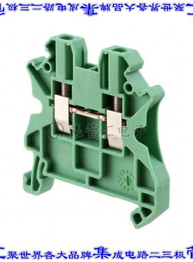 3045091 端子块连接器2POS馈通式5.2mm绿色12-26AWG