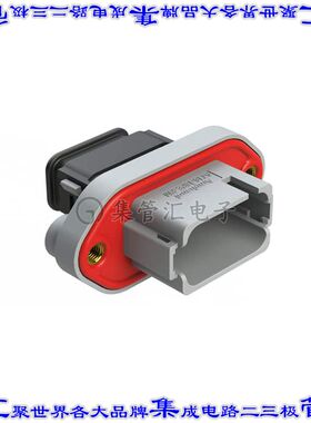 AT16-18PE-PM15 矩形连接器外壳18POS插座3排公形引脚灰色面板安