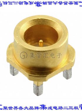 SMP-MSSB-PCT-4 同轴连接器SMP插孔公引脚焊接50欧姆通孔