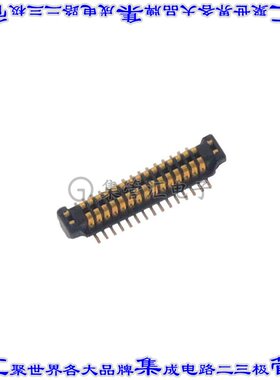 AXF6G3012A 板对板连接器30POS接头外罩触点2排0.4mm表贴SMD镀金