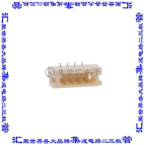 BM04B-SURS-TF 针座连接器4POS接头0.8mm外罩触点表贴SMD锡