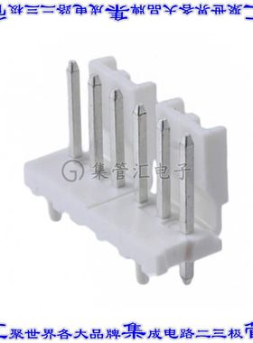 3-644615-6 针座连接器6POS接头3.96mm公形插针通孔直针锡