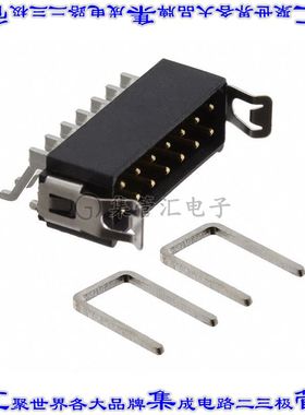 M80-6661442 针座连接器14POS接头2排2mm公形插针表贴SMD镀金
