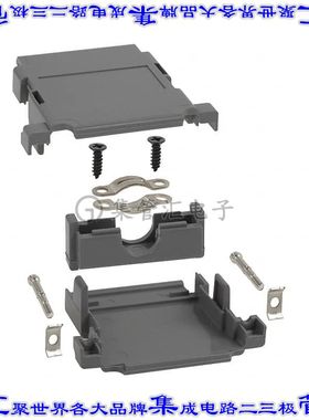 983-025-010R031 连接器25POS后壳180度无屏蔽灰色