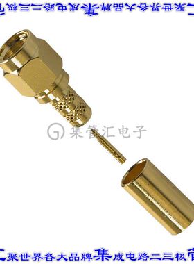 132113 同轴连接器SMA插头公引脚焊接50欧姆自由悬挂