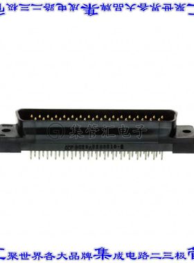 5208010-2 连接器50POS插头公引脚3排D-Sub通孔