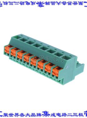 1861292 端子块连接器8POS插头母插口5.08mm绿色自由悬挂