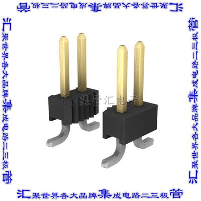 5-146130-9 针座连接器20POS分离式2排2.54mm公形插针表贴SMD镀金