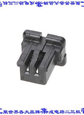 2140922040 矩形连接器外壳4POS插座1mm母形插口黑色自由悬挂