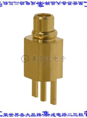 1408120-1 同轴连接器MMCX插头公引脚焊接50欧姆板边缘