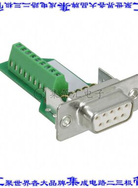 1688395 连接器9POS插座母插口2排D-Sub自由悬挂