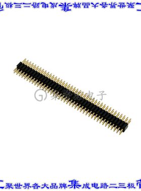 20021111-00080T4LF 针座连接器80POS接头2排1.27mm公形插针通孔