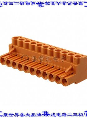 1943670000 端子块连接器11POS插头母插口5.08mm橙色自由悬挂