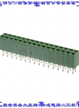 1-215307-6 针座连接器32POS插座2排2.54mm母形插口通孔直针镀金