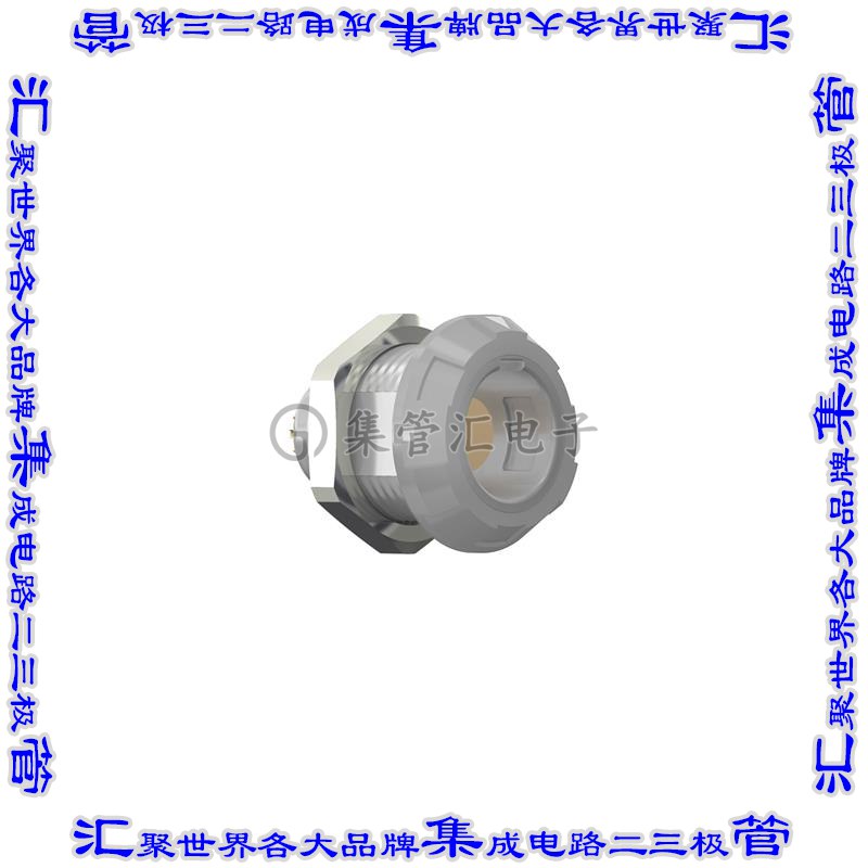 G11M07-P03LPH9-0070 圆形连接器3POS插座母插口焊杯镀金面板安装