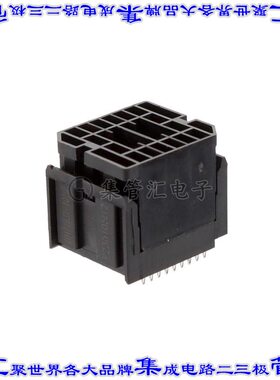 10127937-101LF 背板连接器72POS接头公引脚9排2mm通孔黑色